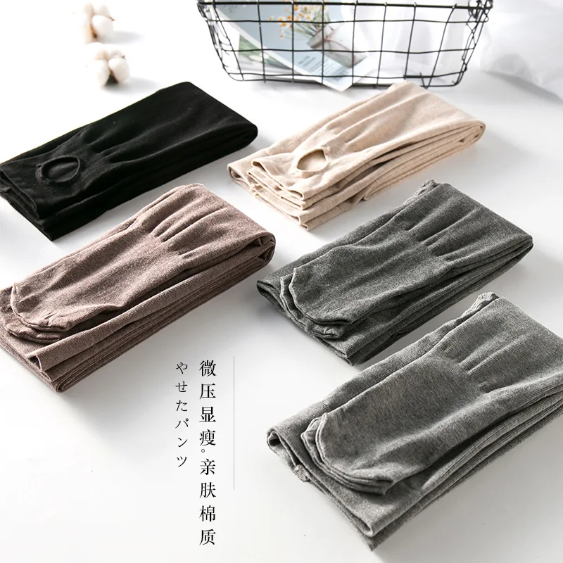 Grey Pantyhose Leggings Women Winter Warm Slimming Tights High Stretchy Fashion Thicken Pants Thread Skinny Stocking Tights