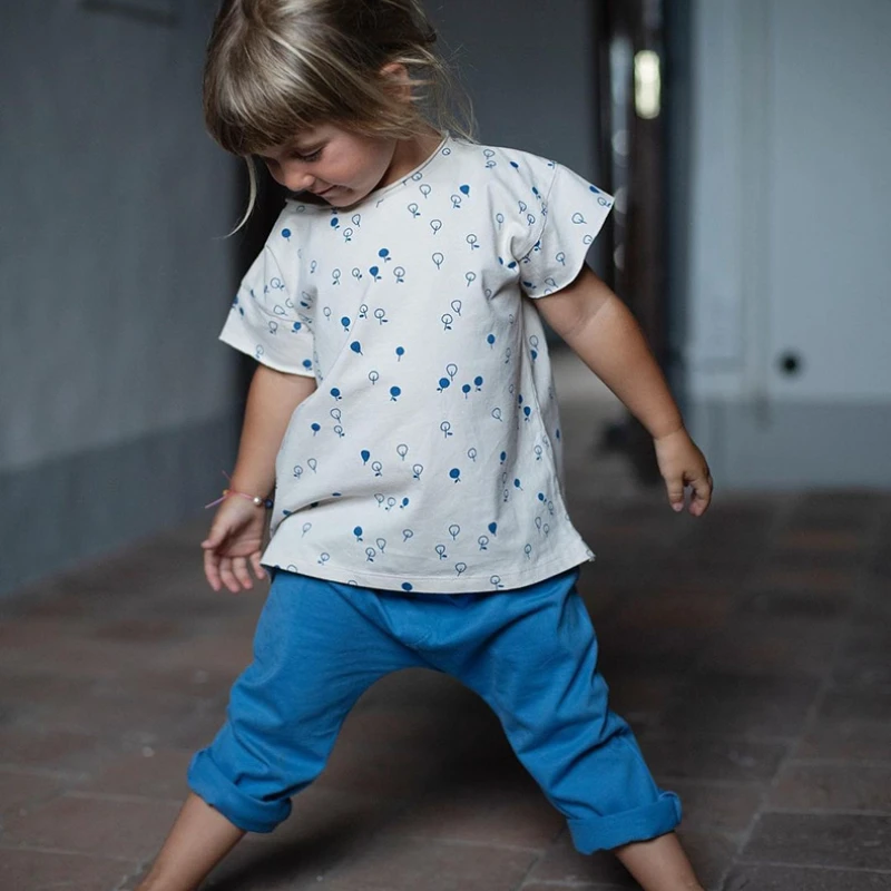 Детская Хлопковая летняя футболка новинка повседневный топ для мальчиков с