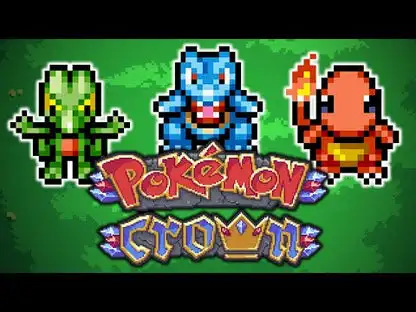GBA Pokemon Crown английская игровая карта (рандомный цвет)
