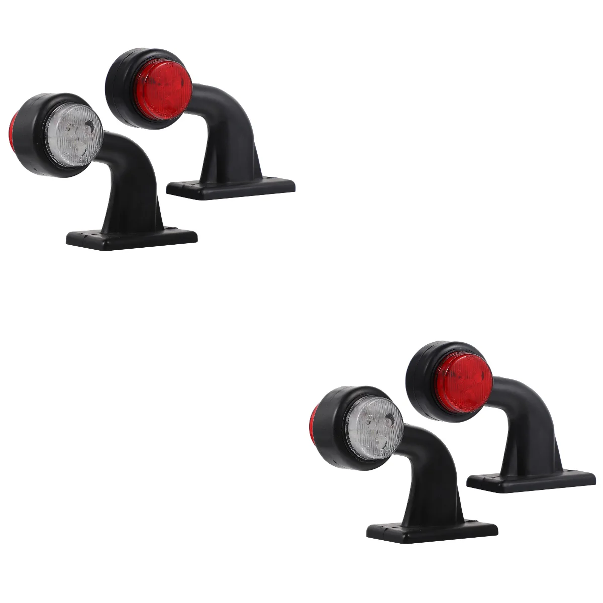 

2 пары, Классический задний фонарь для автомобильного прицепа