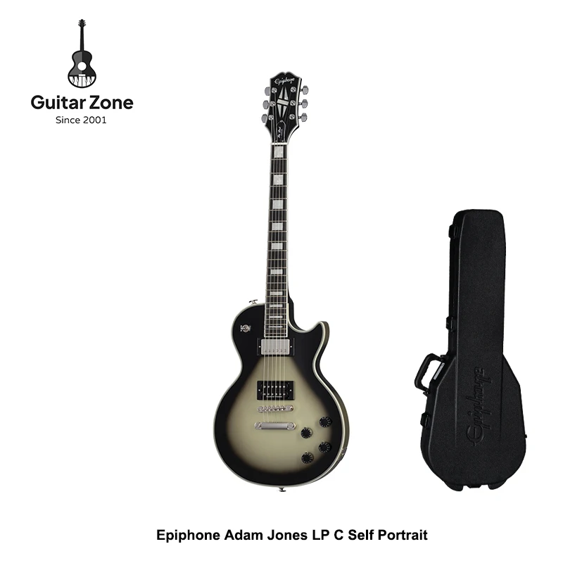 

Epiphone Adam Jones Les Paul Custom Art Collection, Self Portrait by Julie Heffernans Professional Electric Guitar