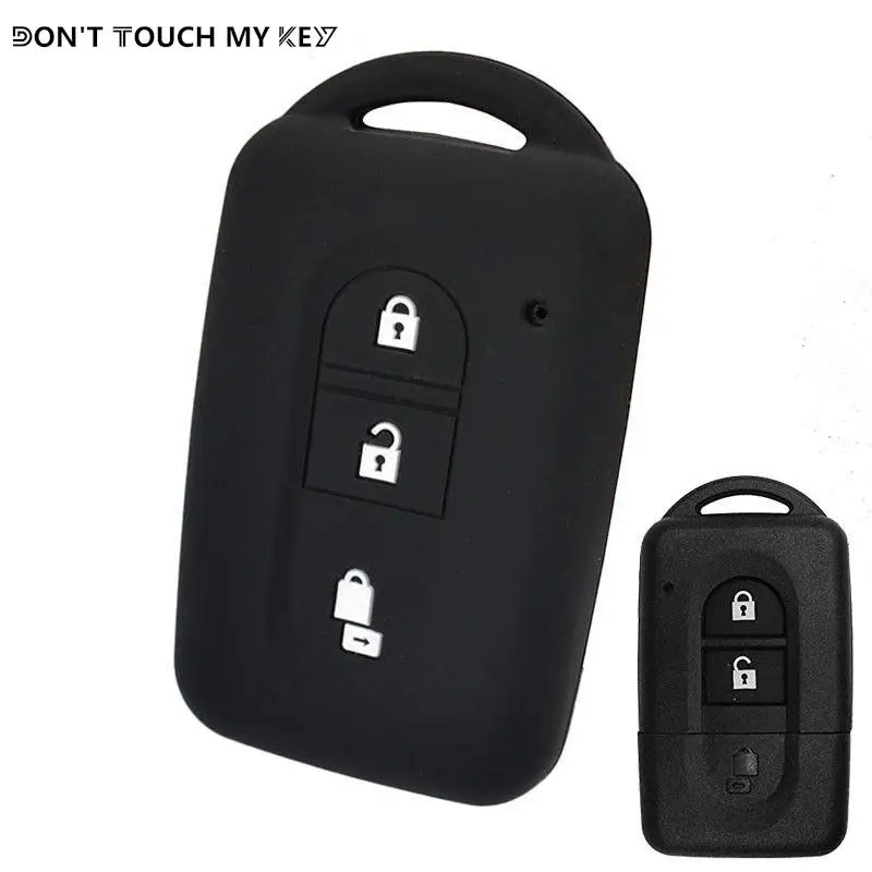 

Силиконовый чехол для ключей для Nissan Qashqai Micra Juke X-Trail Navara Note Tiida, брелок без ключа, чехол для ключей, защитный держатель