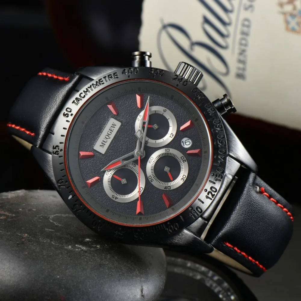

2023 High Quality Original Brand Relogio Reloj Hombre Luxury Men's Smart Quartz Watch Black Shield Silicone Strap Free Shipping