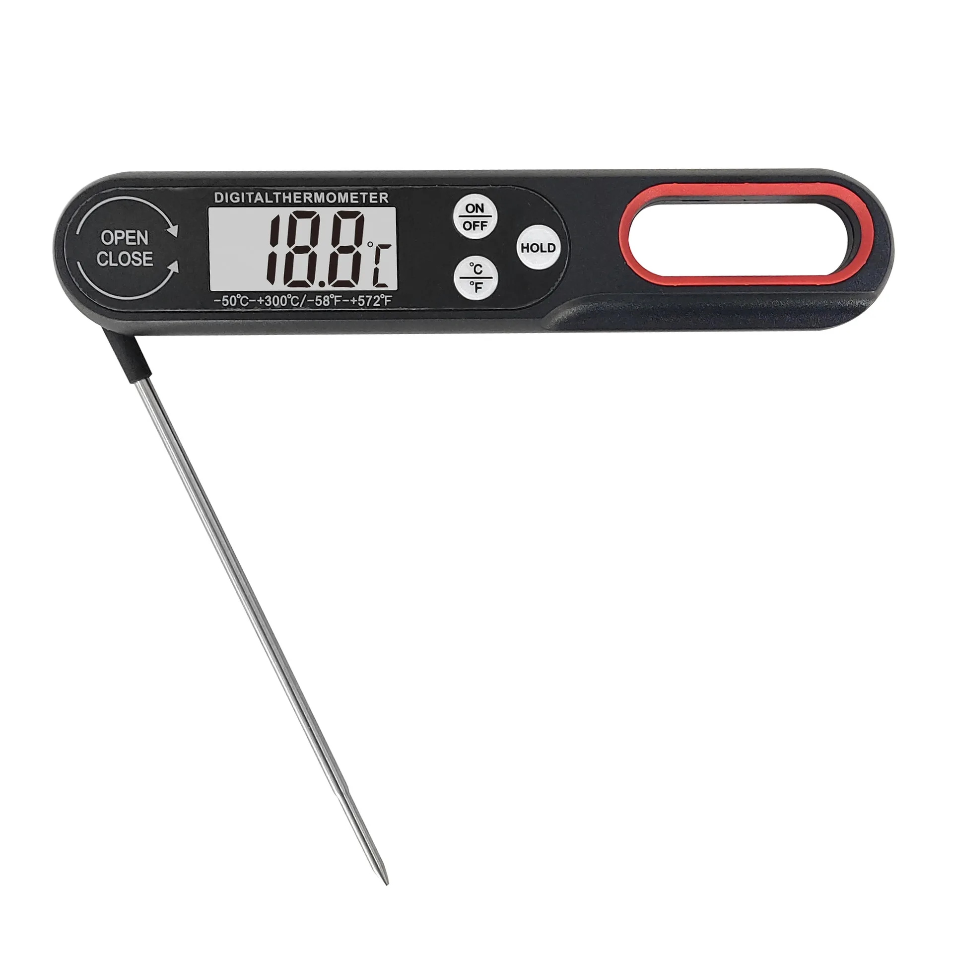 Termómetro Digital para carne, Sensor de temperatura para cocina, barbacoa, agua, leche, aceite, líquido, horno, termopar