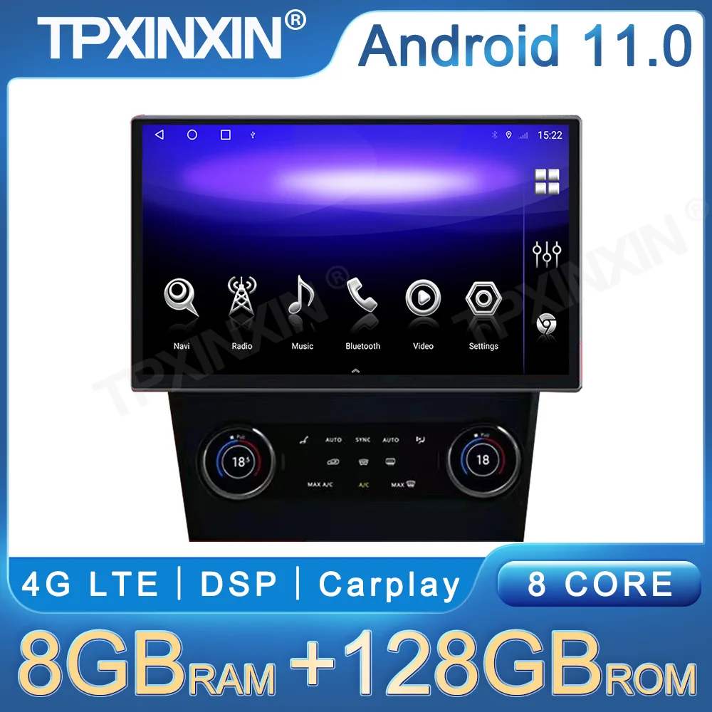 Фото Автомагнитола 2DIN, 13,3 дюйма, для Ford Mustang 2009-2014, Anroid 12, радио, навигация, GPS, стерео, Автомобильный мультимедийный плеер для Carplay №2