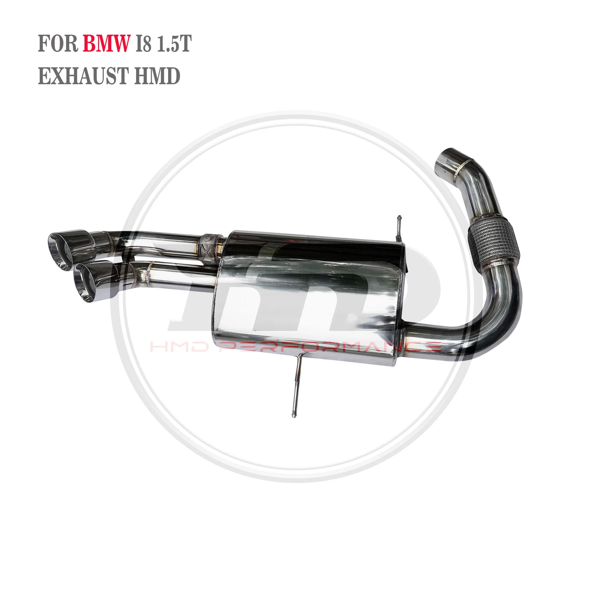 

HMD Exhaust System Stainless Steel And Titanium Alloy Catback for BMW i8 Auto Replacement Modification Electronic Valve