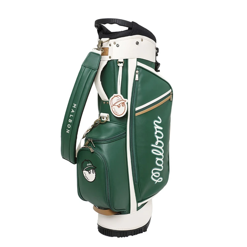 

MALBON New Golf Bag High Quality PU Golf Clothing Bag 3 Colors In Choice Bracket Bag Waterproof Cloth Ball Bag GOLF