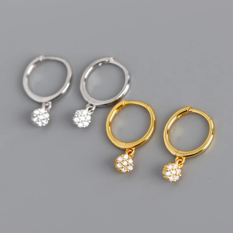 

Versatile fashion earrings with diamond zircon Earbone S925 Sterling Silver Earrings and earrings for women's accessories