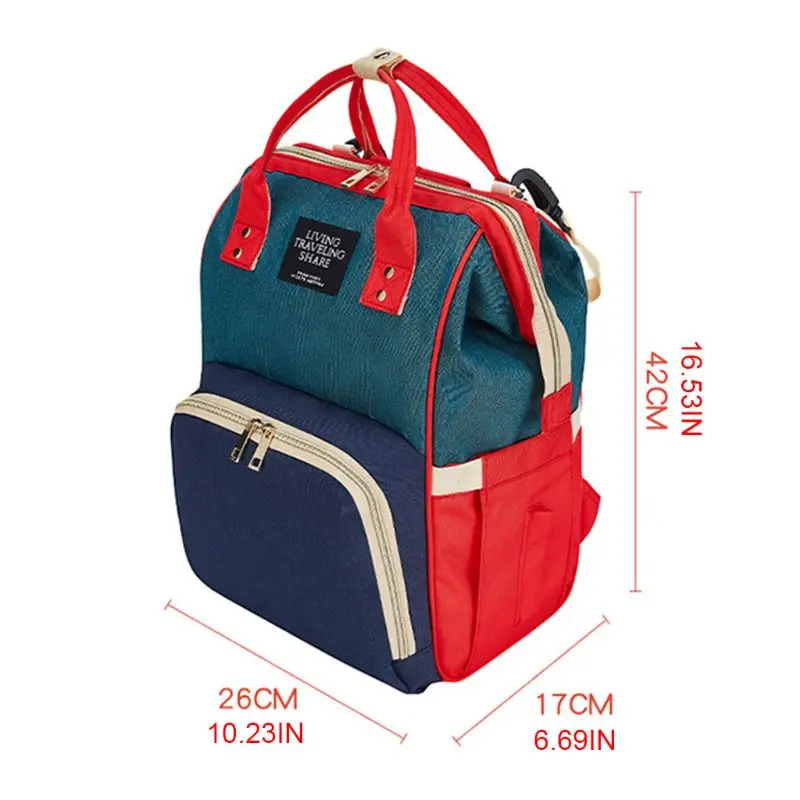 

Multifunctional Baby Diaper Mummy Backpack Large Capacity Nappy Bag
