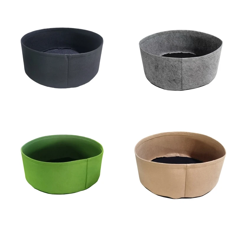 

Non Woven Fabric Plant Pots Balcony Roof Garden Yard Thicken Plants Growing Bags 2022 New
