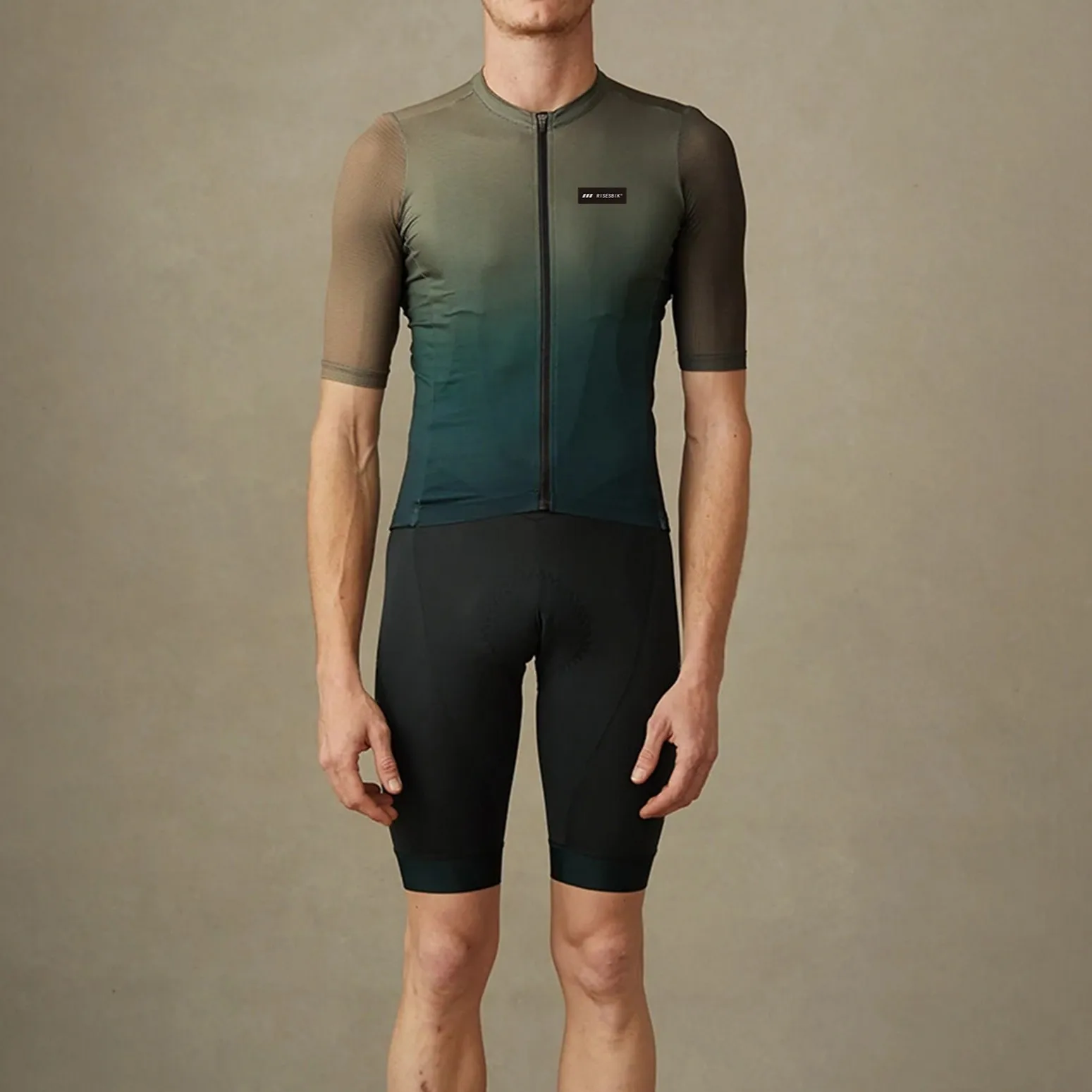 

New RISESBIK Cycling Jersey Men's Short Sleeve Shirts Road Mtb Bike Tops Bicycle Wear Breathable Clothing Hombre Ciclismo Maillo