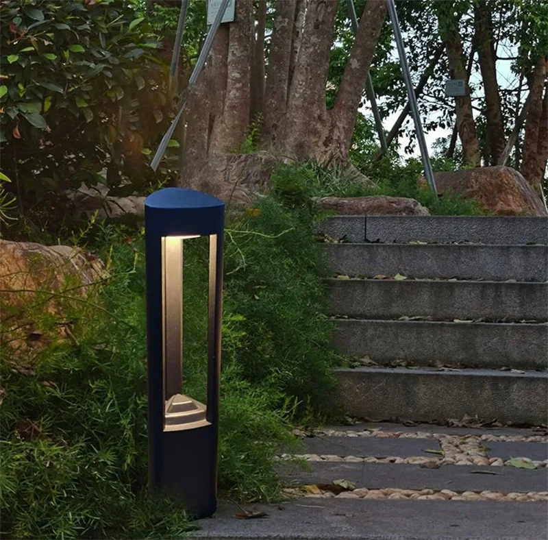 Водонепроницаемый современный светодиодный светильник для газона уличное