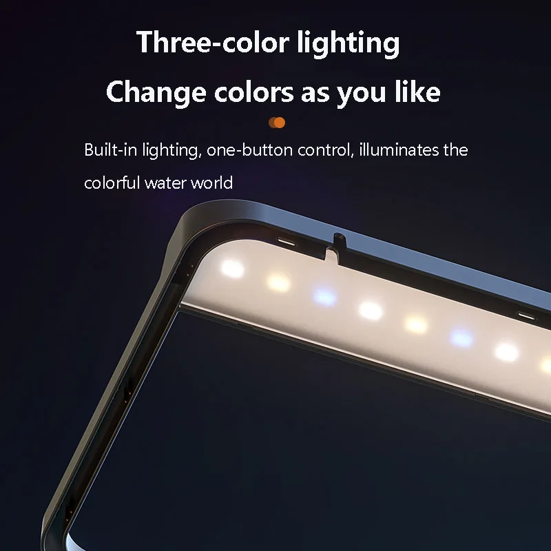 ABS Мини аквариум Betta стартовый набор для аквариума бесшумный фильтр потока воды