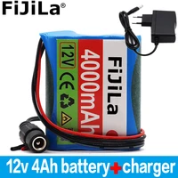 100 origin 12 6v 4000mah 18650 li ion rechargeable battery pack for cctv camera 3a batteries 12 6v eu us chargerfree shopping