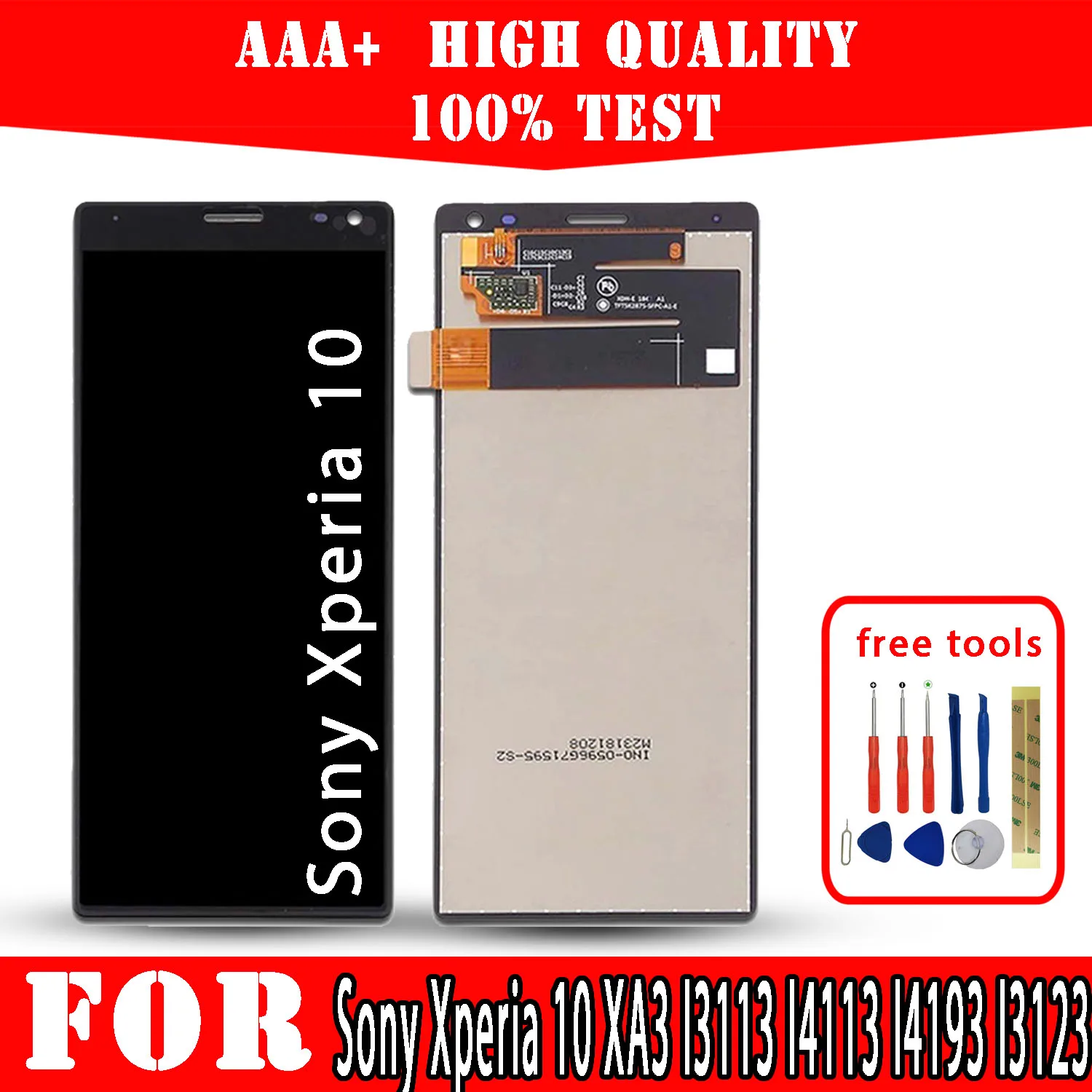 original lcd for sony xperia 10 xa3 i3113 i4113 i4193 i3123 display premium quality touch screen replacement parts phone repair free global shipping
