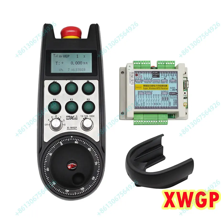 Большой портальный фрезерный станок XHC XWGP с аварийной остановкой беспроводной MPG