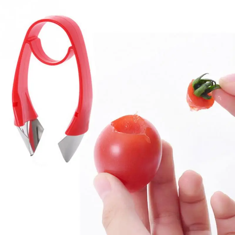 

Fruit stalks separator Remover tomato Fruit Strawberry Pedicle removing device Convenient Kitchen accessories