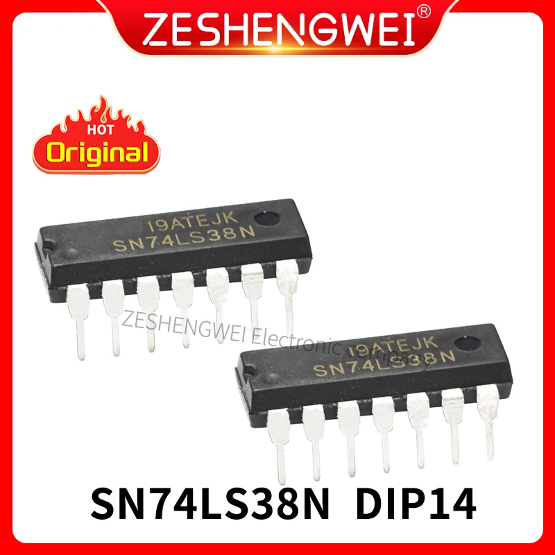 

5PCS SN74LS38N 74LS38 DIP-14 Gate/Inverter Chip In Stock NEW Original IC
