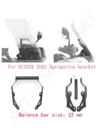 motorcycle smart phone gps navigation adapt plate holder bracket nc750x 2021 navigation bracket for honda nc 750x dct 2021 2022