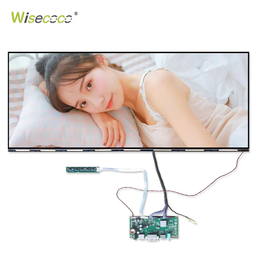 

Wisecoco 25 дюймовый настольный дисплей для ПК, игровой монитор IPS FHD, ЖК-экран 2560x1080 21:9 LVDS DP Hdmi-совместимая Антибликовая панель