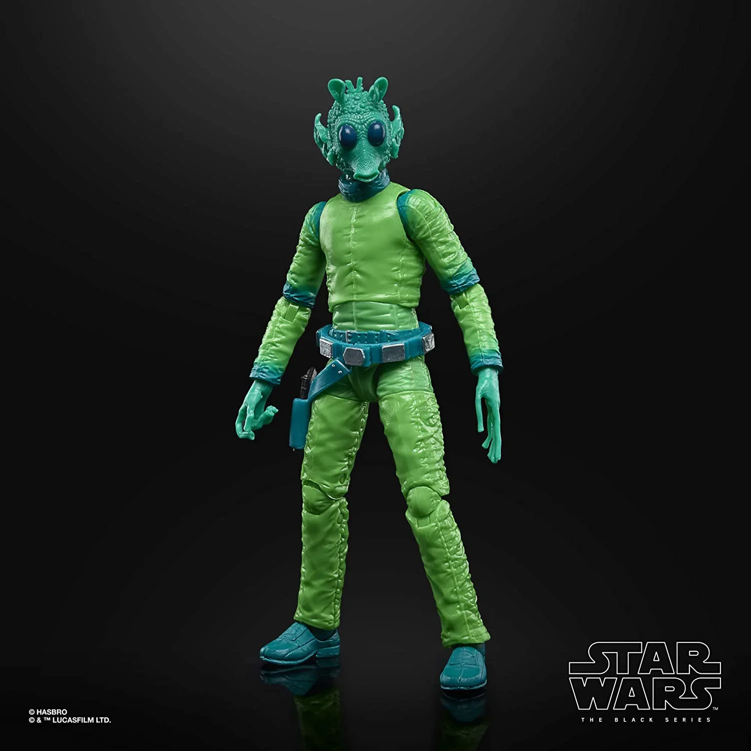 Фото Фигурка Star Wars Greedo Bounty Hunter The Black Series, 6 дюймов, к 50-летию серии №2