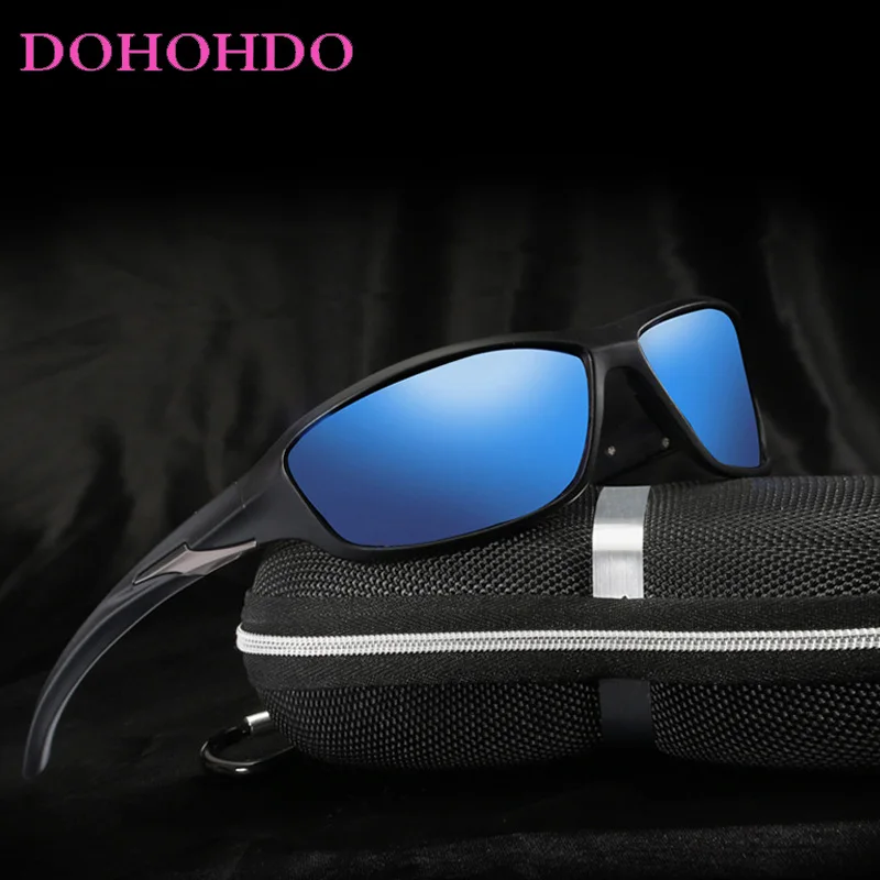 

Солнцезащитные очки DOHOHDO поляризационные UV400 Мужские, винтажные солнечные аксессуары для вождения с функцией ночного видения