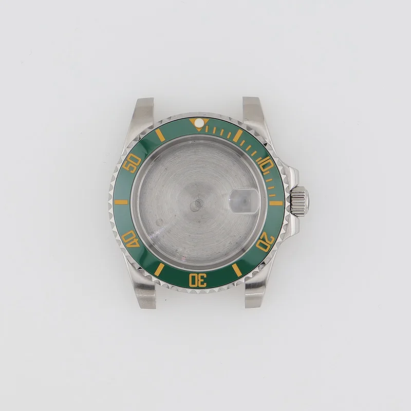 40 мм черный ободок вставка Submariner Man Dive Watch Case для Seiko Mod NH35 NH34 NH36 Механизм