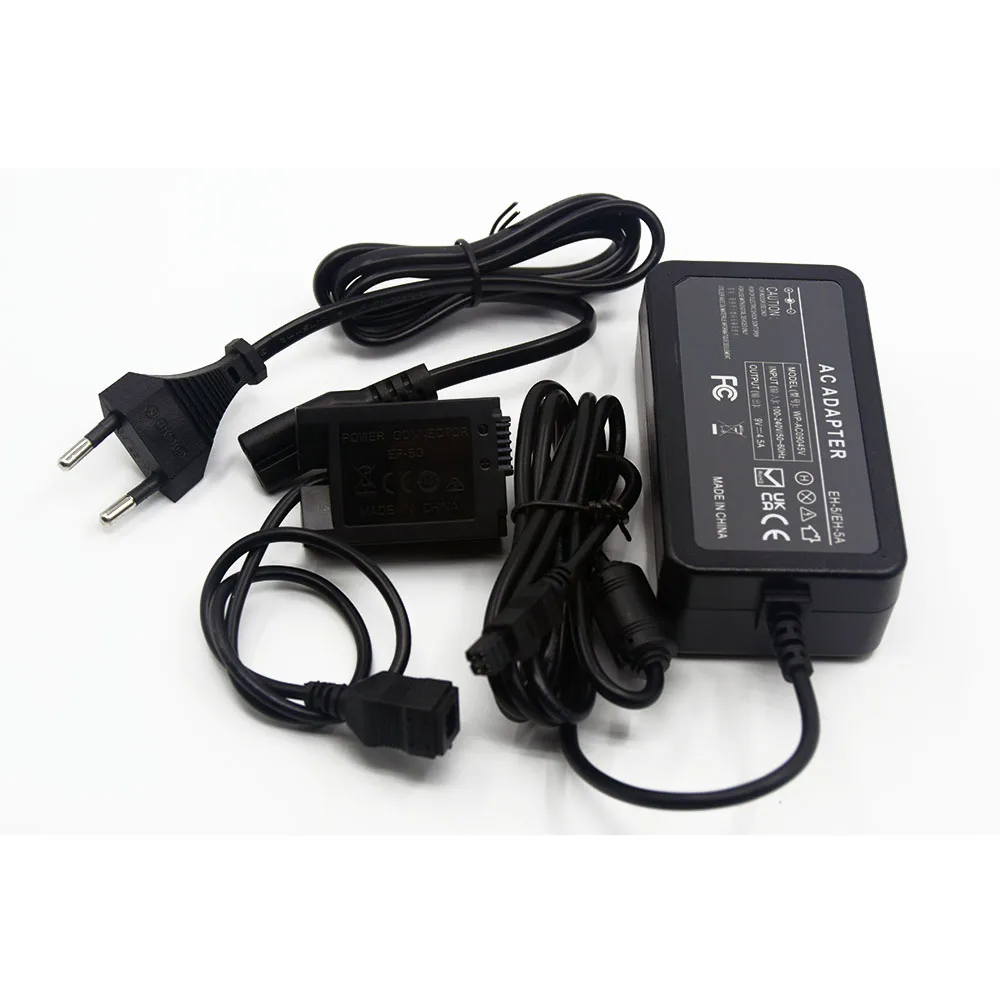 

EH-5A EH-5 EH-5B MH-32 AC Power Adapter Charger Supply+EP-5G DC Coupler EN-EL25 Dummy Battery For Nikon Z50 ZFC Z30 Camera