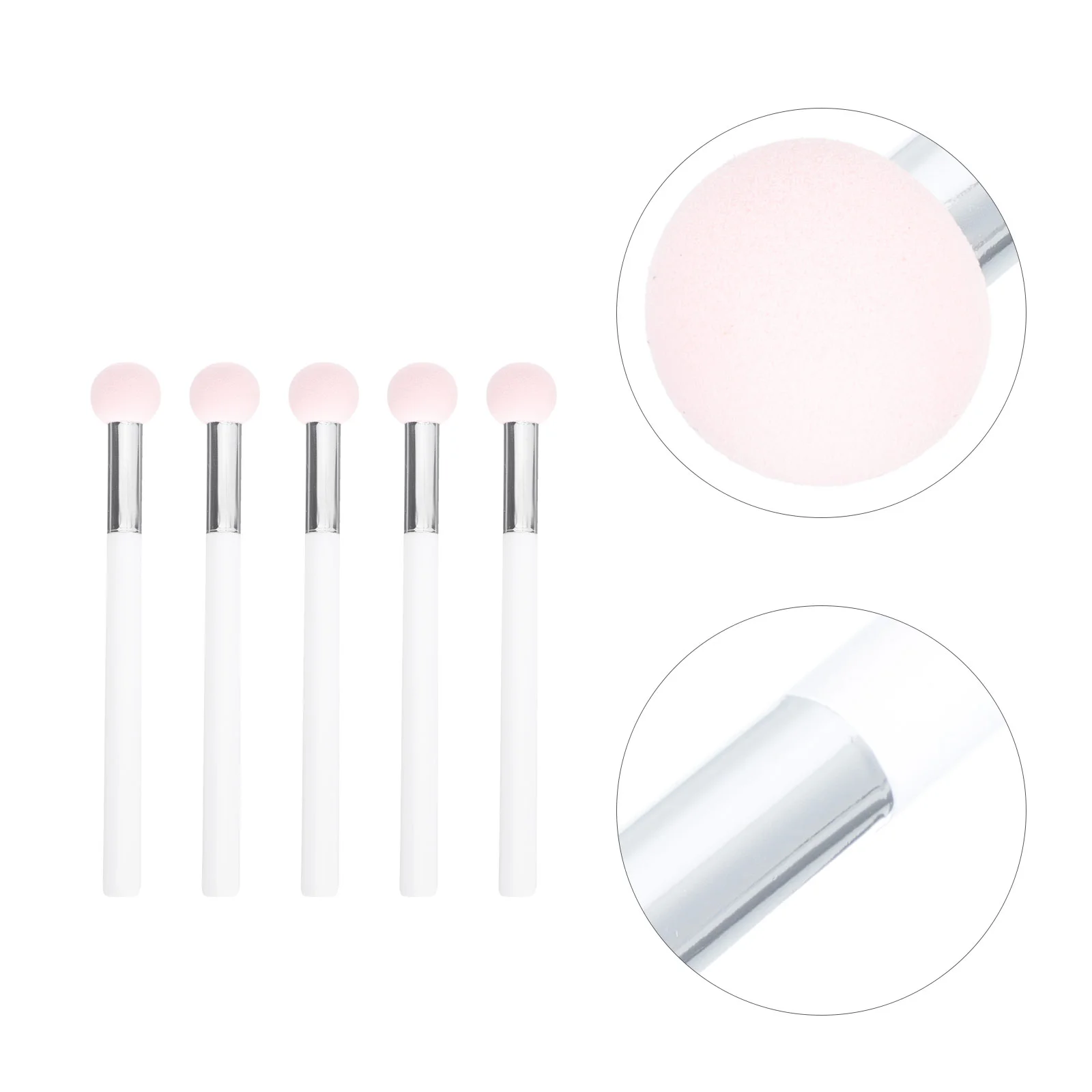 

5Pcs Lovely Dry Wet Concealer Sponge Head Brush for Women Face Makeup Using