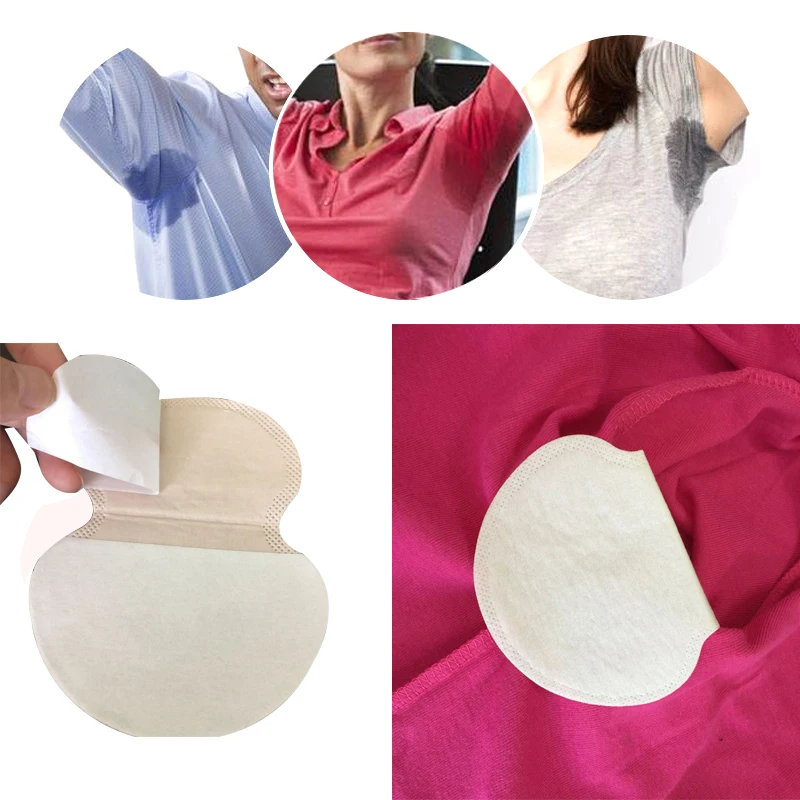 

50-500PCS Underarm Sweat Pads for Clothing Anti Sweat Stickers Absorbing Underarm Pads Armpits Linings Perspiration Stickers