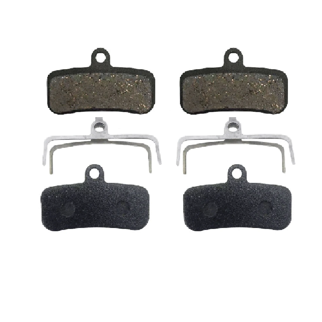 

ZOOM 4 Piston Semi Metal Bicycle Brake Pads for SHIMANO D02S XT M9020 M8020 Saint M640 M800 M810 M820 M520 Disc Brake,4