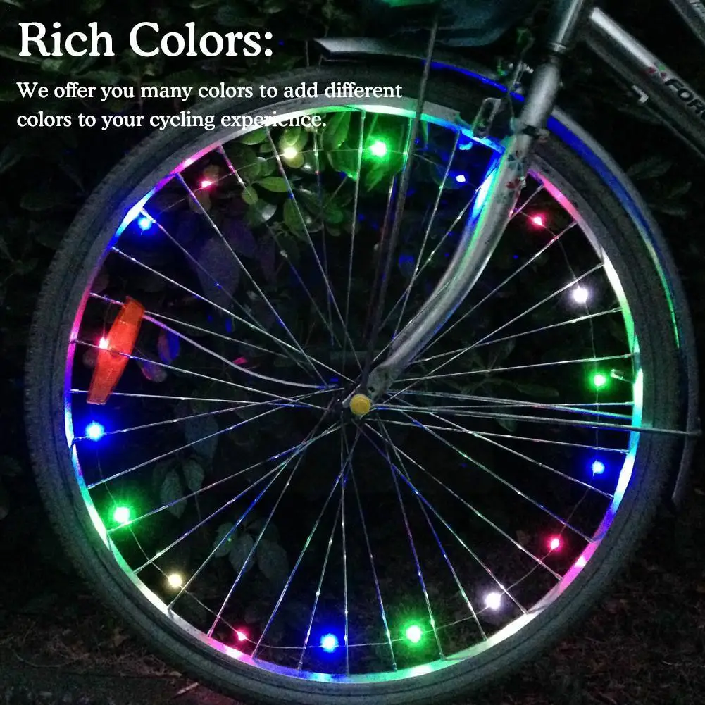 

Хит продаж, декоративные фонари для рамы горного велосипеда, велосипедные фонари, фонари для колес, фонари для колес, велосипедные спицы для езды C9l0