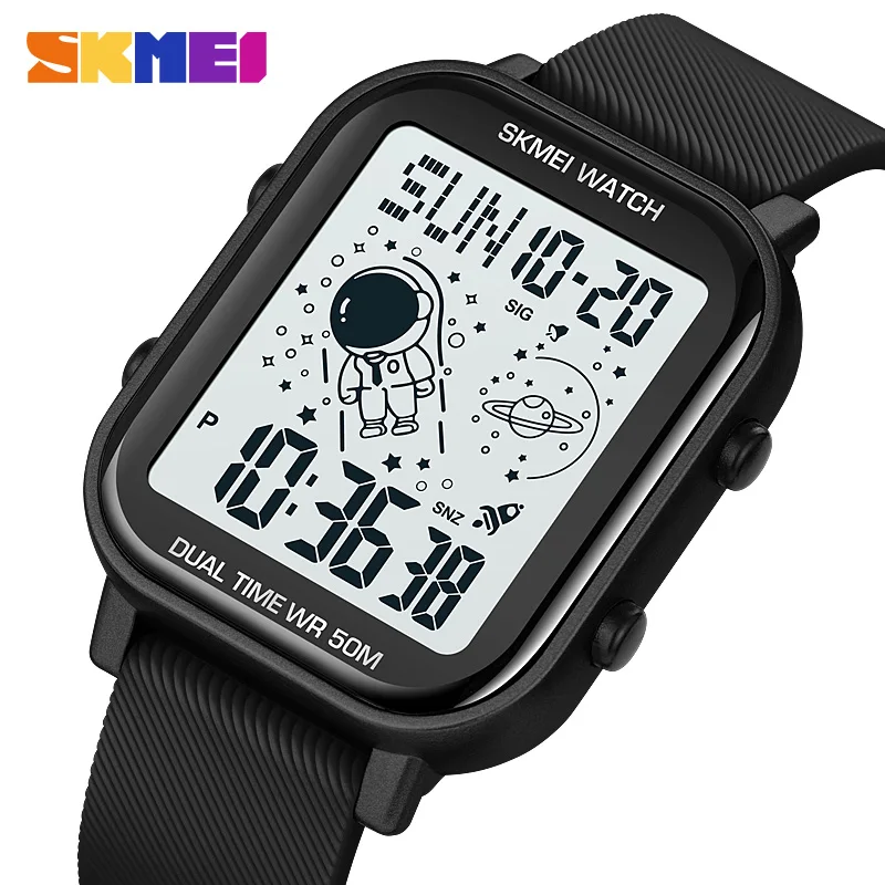 

SKMEI Fashion Digital Sport Watches Mens Count Down Electronic Clock 5Bar Waterproof Chronograph Date Wristwatch reloj hombre