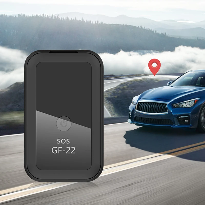 

GF-22 Magnetic Car Tracker Real Time GPS Positioner Anti-lost Tracking Magnet Adsorption Vehicle Locator SIM Inserts Message