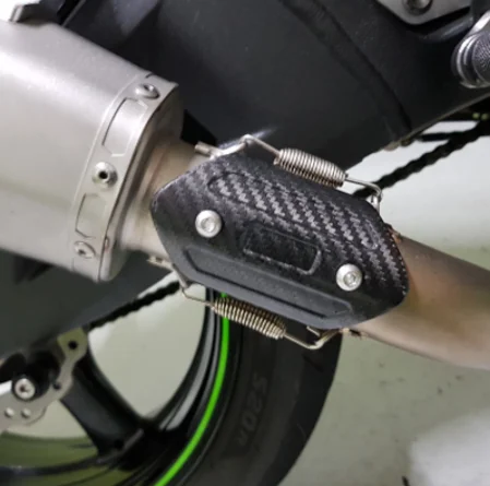 Выхлопной глушитель мотоцикла из углеродного волокна противоожоговая Крышка