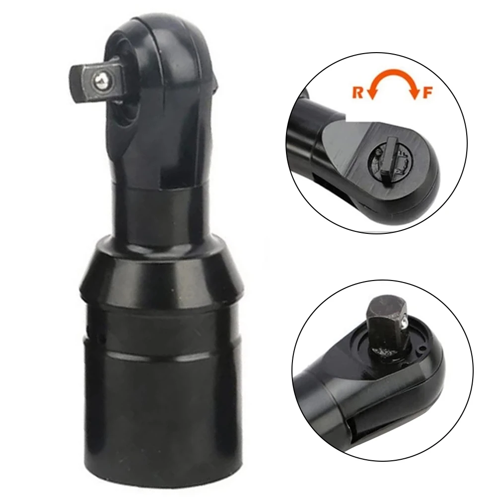 

Garage Workshop Ratchet Wrench Head Hand Tools Length 113mm Wearability 3/8 Inch Alloy Black Cordless Electric
