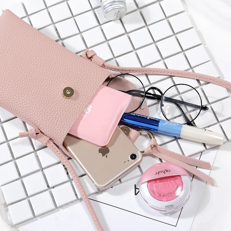 

Fashion Ladies Small Crossbody Messenger Bags Women Shoulder Bag Phone Wallet Mini PU Leather Card Holder Female Purse