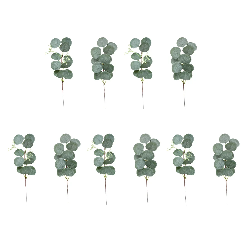 

Wedding Decoration Home Ornament Artificial Eucalyptus Leaf Simulation Party Faux Plants