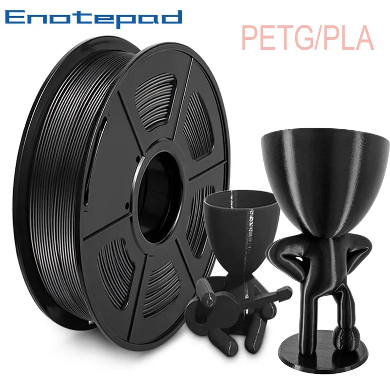 

Нить для 3D-принтера Enotepad PETG/PLA/SILK, 1,75 мм, 1 кг, фунта