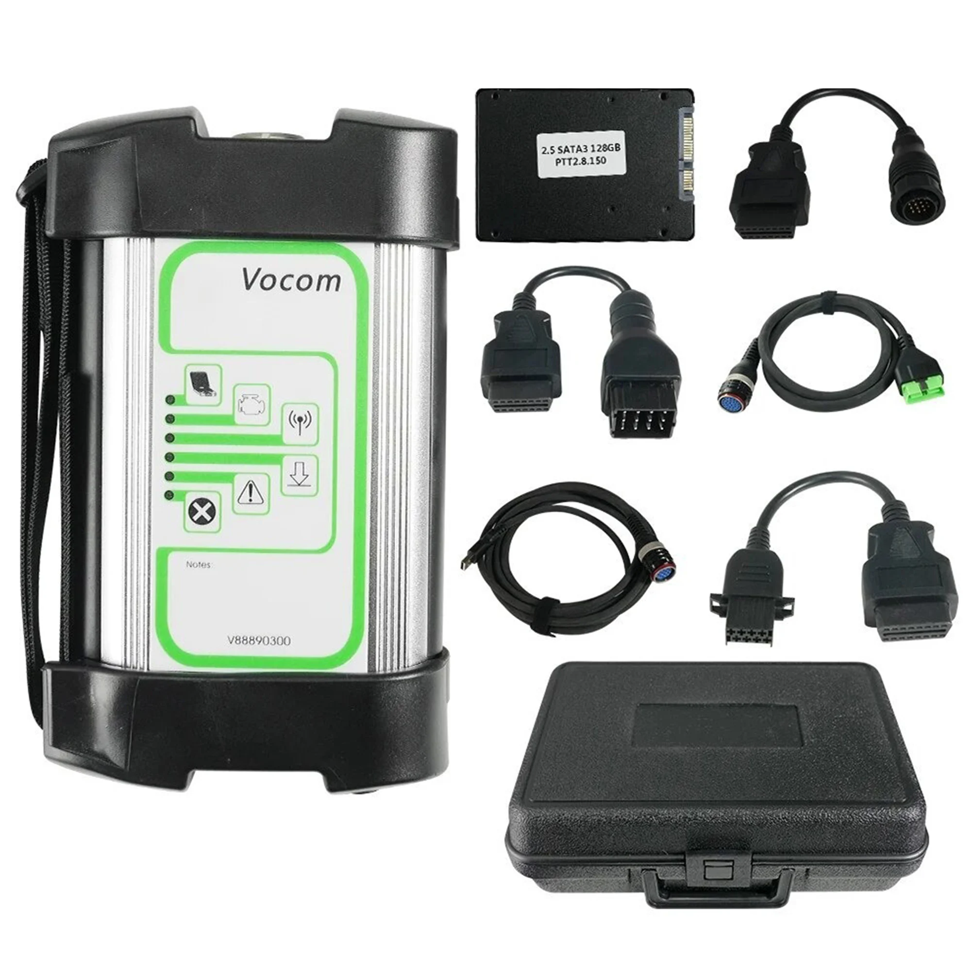 Новейший интерфейс VOLVO VOCOM 88890300 PPT 2.8.150 диагностика SSD для Volvo/Renault/UD/Mark грузовик