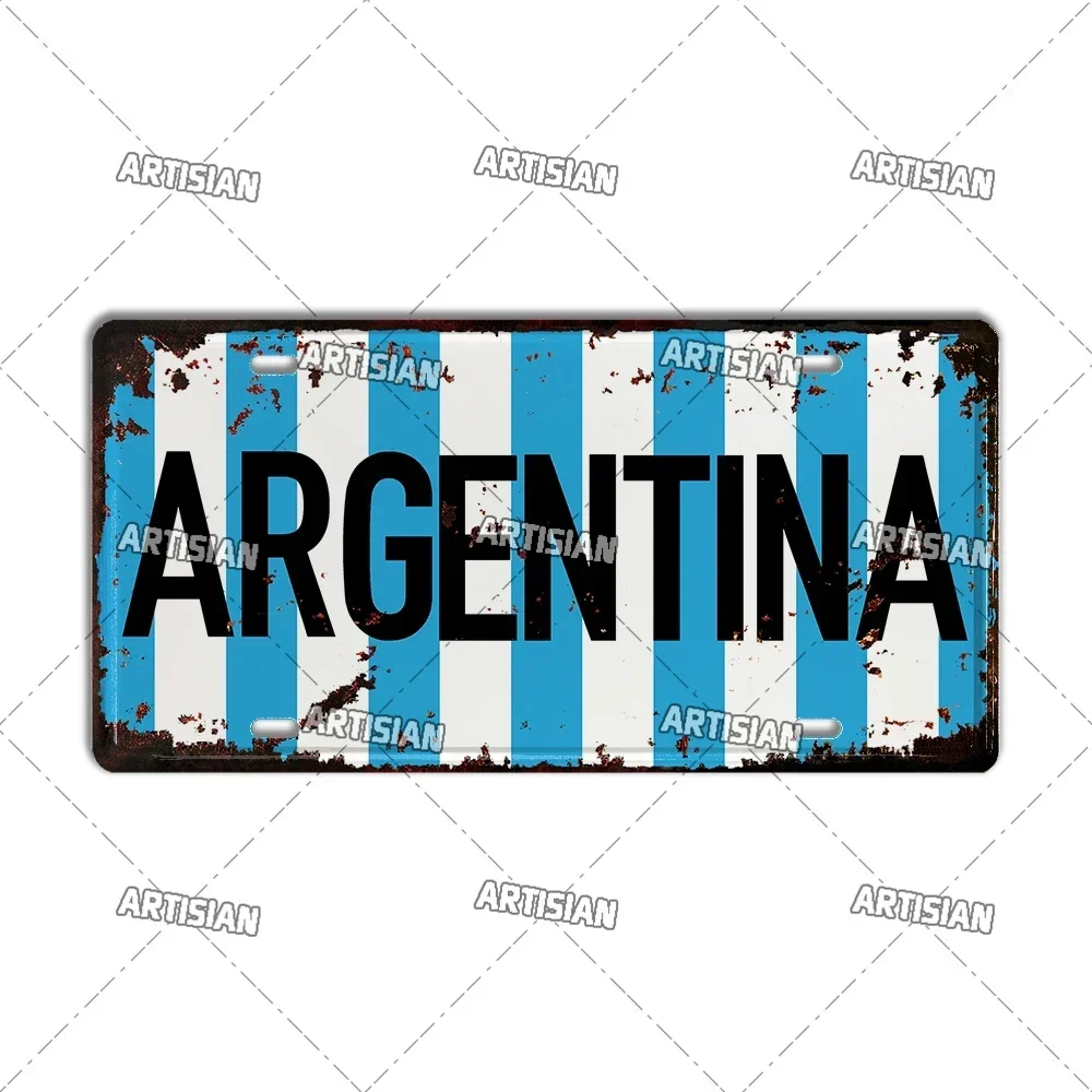 Artisanal Vitarium Bavaria Newcastle Leverkusen Tottenham Paris Автомобильная табличка Настенный декор из