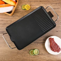 1500W Electric BBQ Grill Pan Smokeless Non-Stick Barbecue Machine Grilled Meat Baking Hotplate Household Outdoor Korean bbq