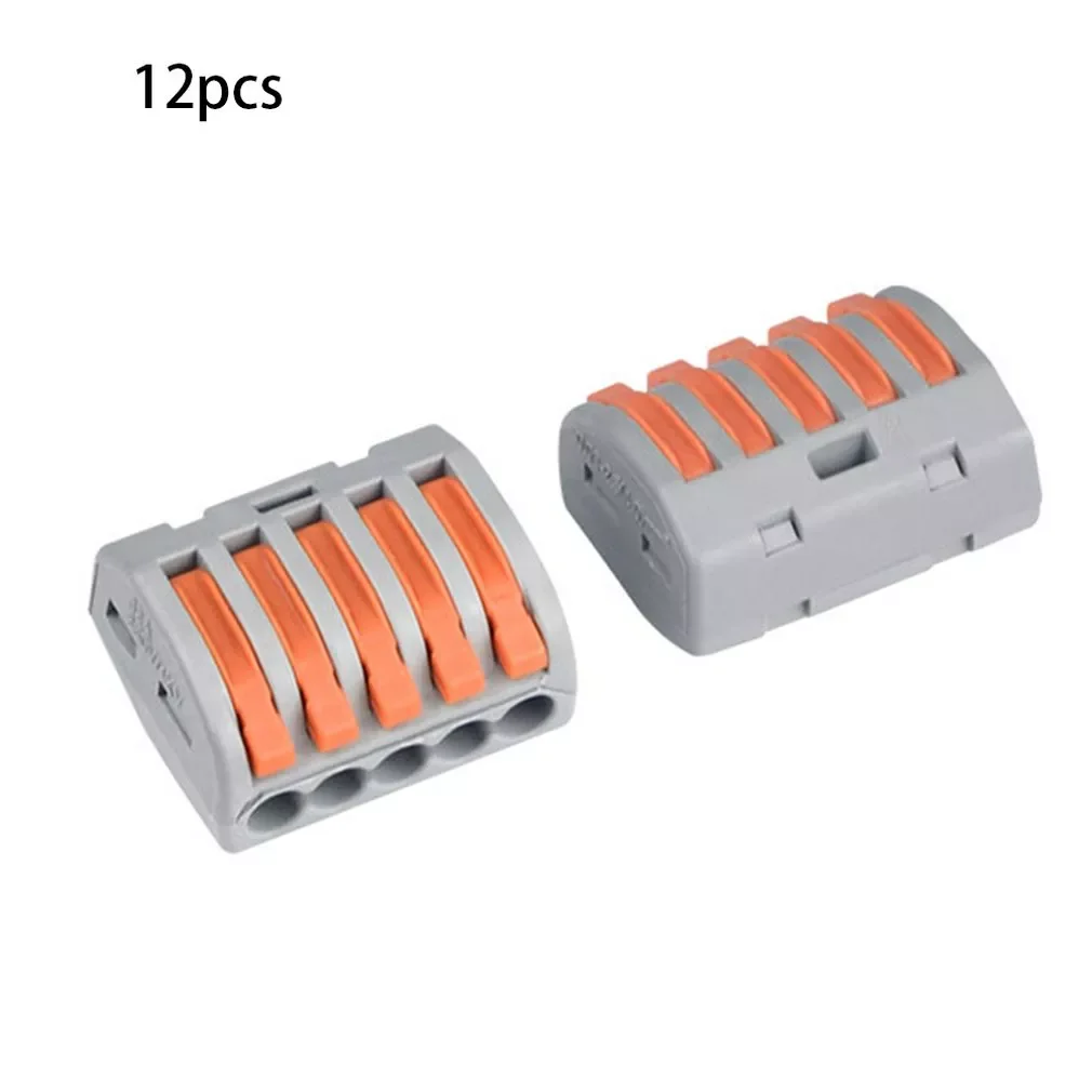 

Mini Fast Wire Connectors Universal Compact Wiring Conductor Push-in Terminal Block Soft And Hard Wire Connector