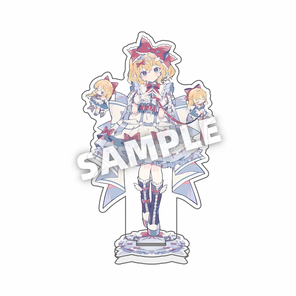 Фото Акриловая модель-брелок по аниме Touhou Project: Хакурей Рейму/Синьгёку/Мима/Конгара, настольное украшение, рождественский подарок №4