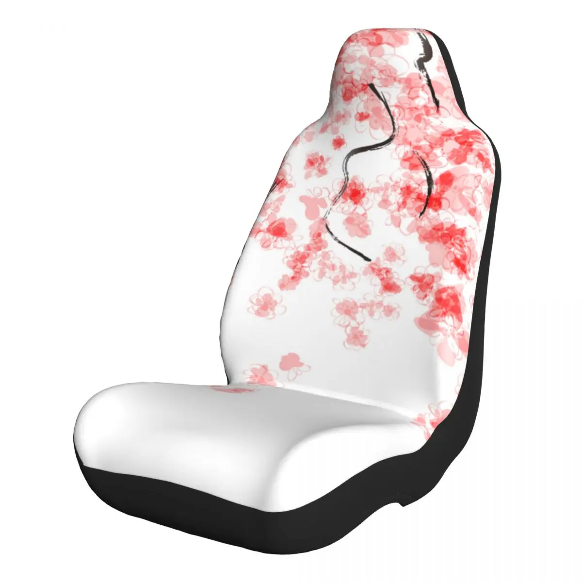 

Japanese Cherry Blossom Universal Car Seat Covers Front Seats Protectors Cover for Truck Van SUV Seat Protecto Accessories