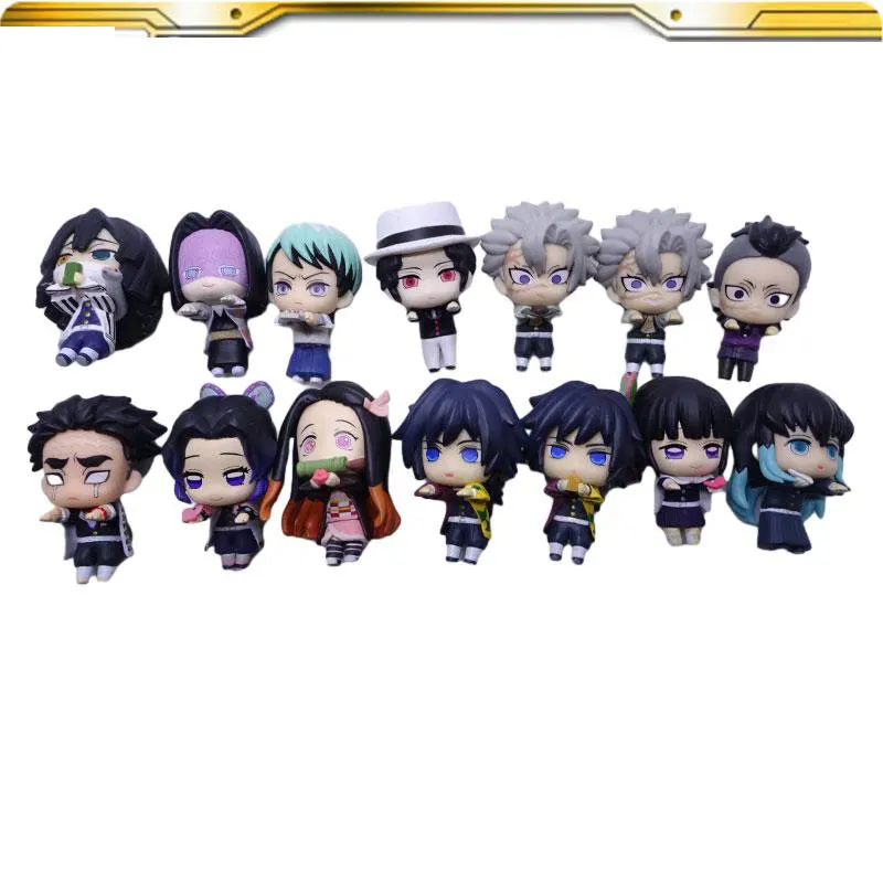 

Furyu Demon Slayer Gashapon Toys Anime Character Ubuyashiki Kagaya Uzui Tengen Action Figure Standing Posture Full Range Model