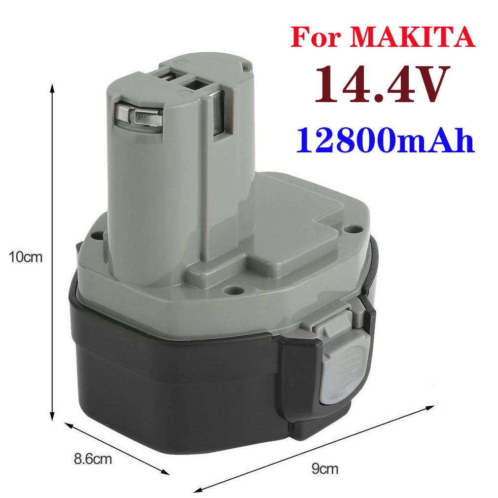 

100% Original 14.4V 12800mAh NI-MH Power Tool Battery for MAKITA 14.4V Battery for Makita PA14,1422,1420 192600-1 6281D 6280D