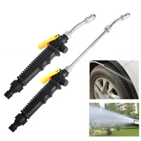 5672cm high pressure water gun garden hose nozzle spray gun for car wash watering sprayer sprinkler car washer water spray
