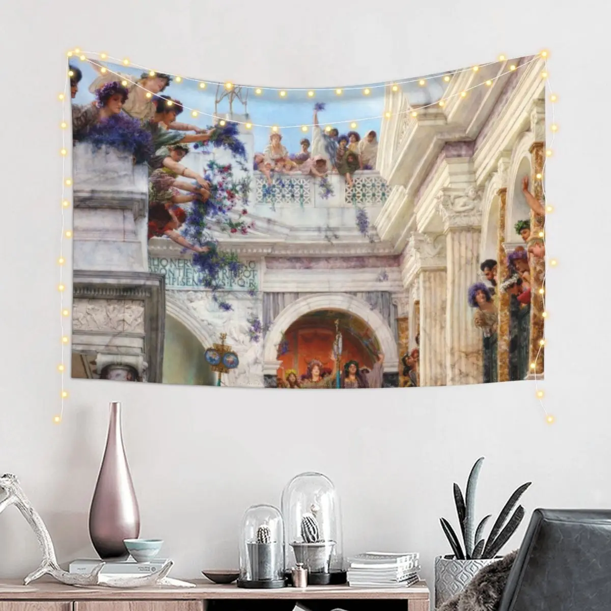 Весна от Alma Tadema гобелен пользовательские украшения для ваших фотографий