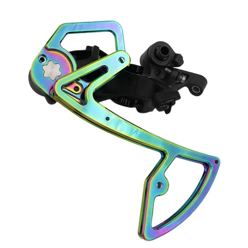 Фото Для SHIMANO DEORE SLX XTR M8100 9100 задний переключатель внешняя пластина внутренняя пластина аксессуар №5